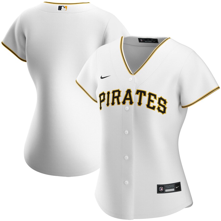 Pittsburgh Pirates Nike Women's Home 2020 MLB Team Jersey White